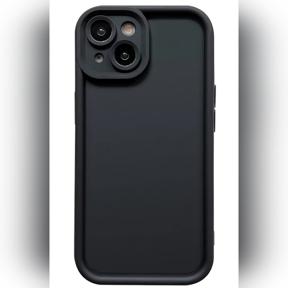 Puxicu Slim Soft Case Cover for iPhone 15 PLUS Black
